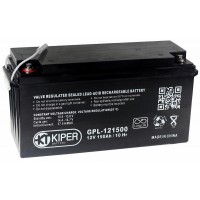 Аккумуляторная батарея Kiper GPL-121500 12V/150Ah (7493)