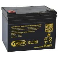Аккумуляторная батарея гелевая Kiper GEL-12360 12V/36Ah (8413)