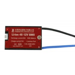 Плата BMS Li-Ion 4S30A 12V 30A