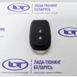 Чехол на ключ (черный) Рено Логан 2, Дастер 2 и другие