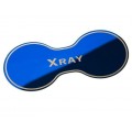 Накладка (синяя) в подстаканник Лада Х Рей из нержавеющей стали | Lada Xray