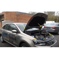 Амортизаторы (Газовые упоры) капота Volkswagen Polo VI (2017 - )