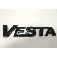 Эмблема орнамент крышки багажника Vesta 8450007832 (черный лак) для Лада Веста | Lada Vesta