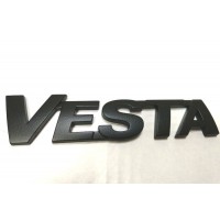 Эмблема орнамент крышки багажника Vesta 8450007832 (черный матовый) для Лада Веста | Lada Vesta