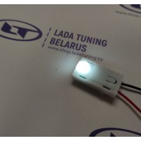 Модуль 1 шт. светодиодной подсветки (белый) с проводами, аналог 8450031185 для Лада Веста, Икс Рей | Lada Vesta, Xray