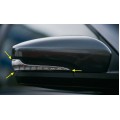 Бегающие (динамические) повторители поворота в зеркало Лада Гранта, Калина (Lexus Style) (комплект 2 шт., Тонированные) | Lada Granta, Kalina, mi-DO, on-DO