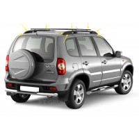 Рейлинги с двумя поперечинами 