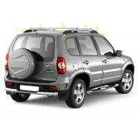 Рейлинги с двумя поперечинами 